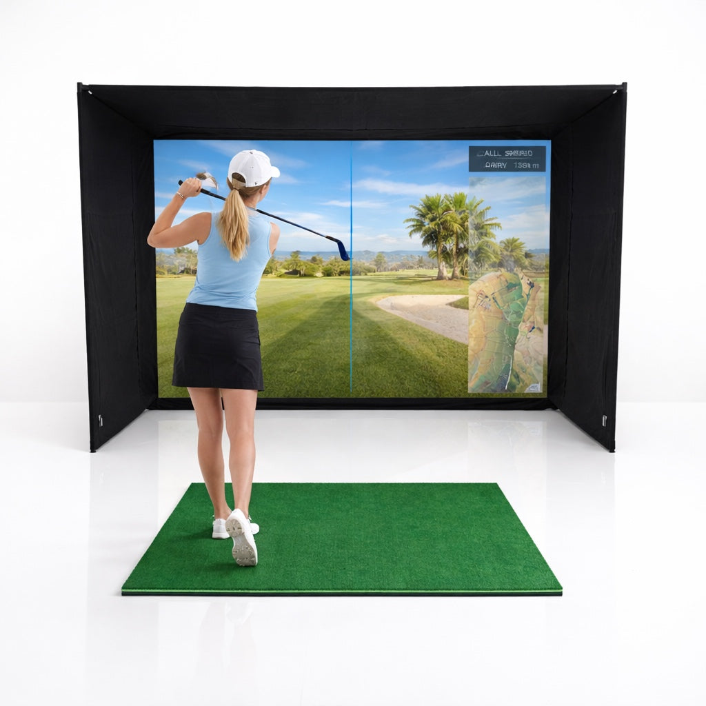 Enceinte GolfBays EasySim pour simulateur de golf